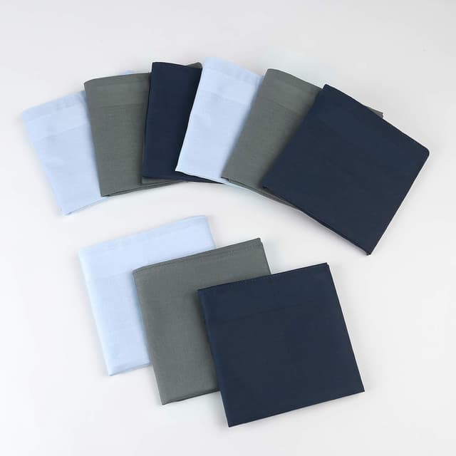 Detalle 2 de HOULIFE Handkerchiefs 40x40cm 100% Cotton