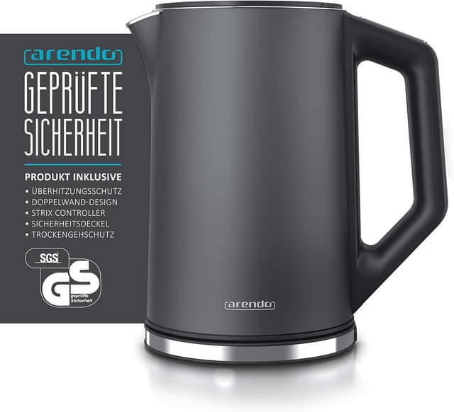 Thumbnail 1 de Arendo ELEGANT Wasserkocher 1,5 l 2200 W