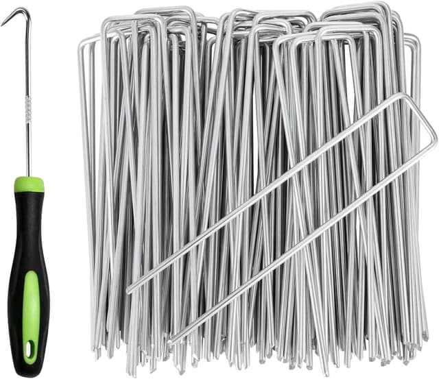 Imagen de RnCop Galvanized Garden Pegs 50 pack 15 cm en OfertitasTOP