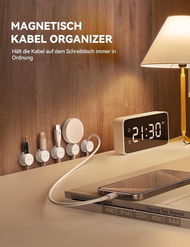 Detalle 2 de JOYROOM 6 Stück Kabelhalter 7,5 mm