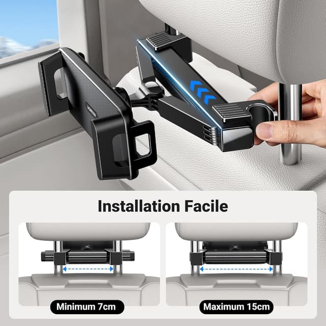 Thumbnail 6 de UGREEN Support Tablette Voiture 360° pour 4,7–12,9 pouces