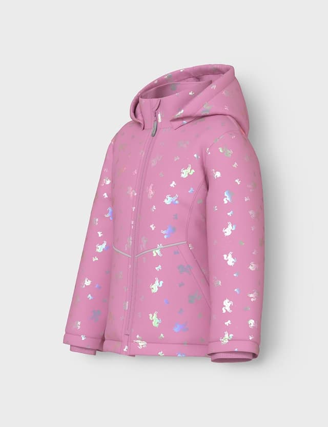 Detalle de NAME IT Mädchen Kurzjacke Nmfmaxi Jacket Foil Noos (1er Pack)