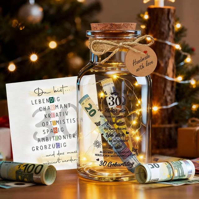 Detalle de TUZELIYA 50 Geburtstag LED Flasche