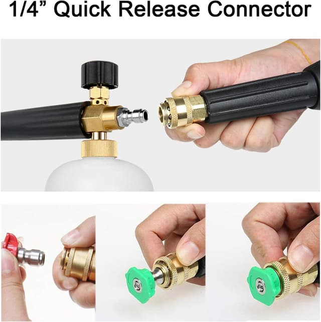 Thumbnail 2 de Cañón de espuma para lavadora a presión 1 L