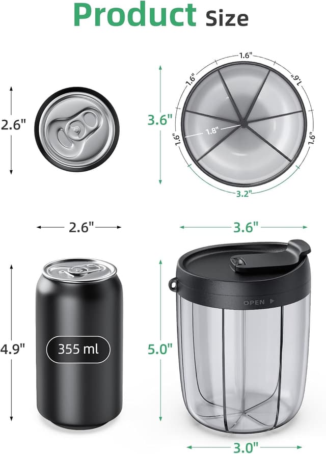 Thumbnail 5 de PULIV Large Pill Bottle Organizer with 20 Labels ๐