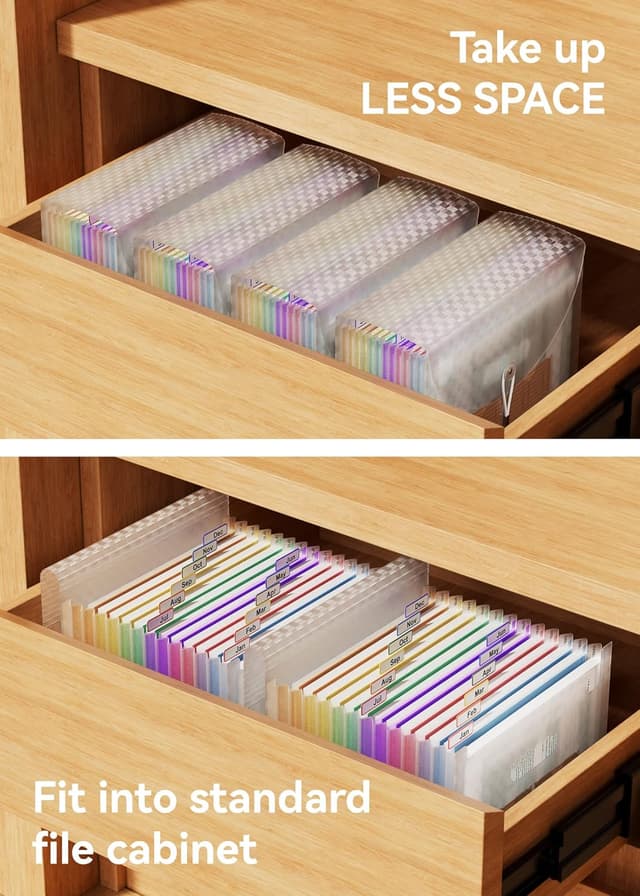 Thumbnail 4 de ABC life A4 Expanding File Organiser 13-pocket