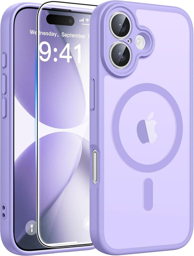 Detalle de FNTCASE for iPhone 17 Translucent Matte Case