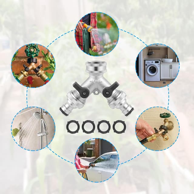 Thumbnail 2 de Zocipro Hose Splitter 2 Way