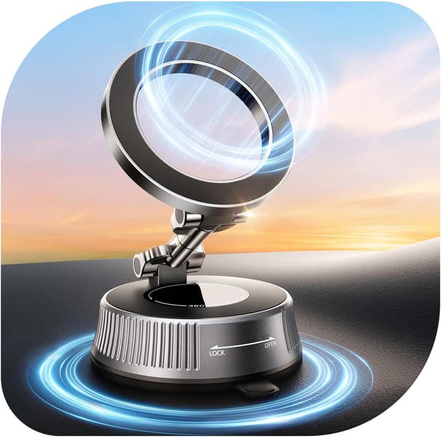 Imagen de EOIWUY Vacuum Magnetic Car Phone Holder 360° en OfertitasTOP
