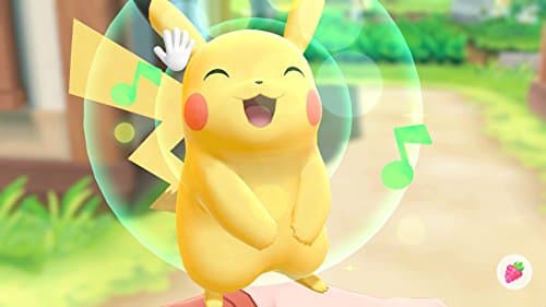Detalle 2 de Pokémon: Let's Go, Pikachu! (Nintendo Switch) — Pikachu a tu lado para capturar y entrenar