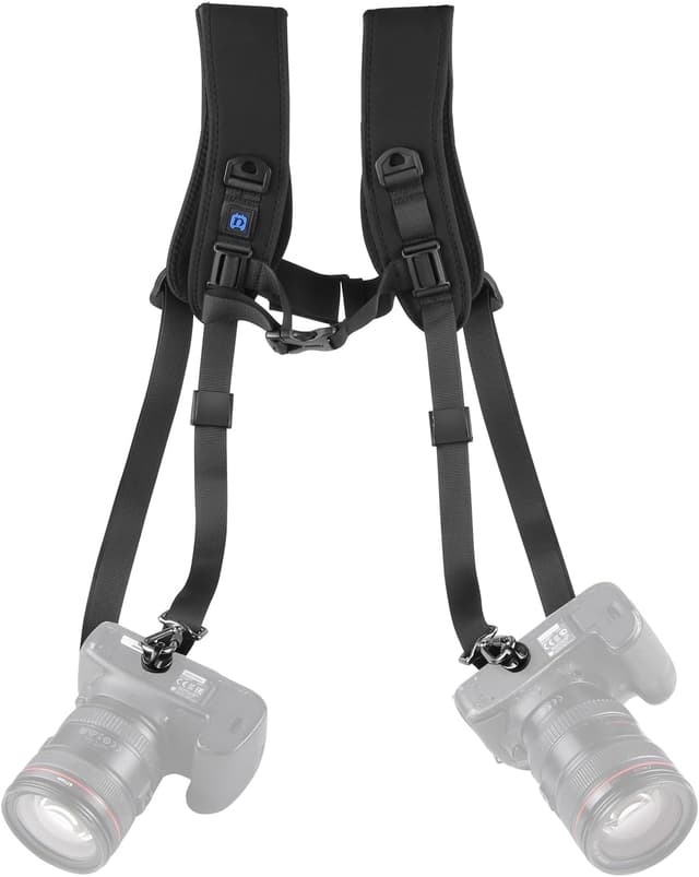 Detalle de PULUZ Doppelter Schulterriemen Nikon DSLR 150 cm