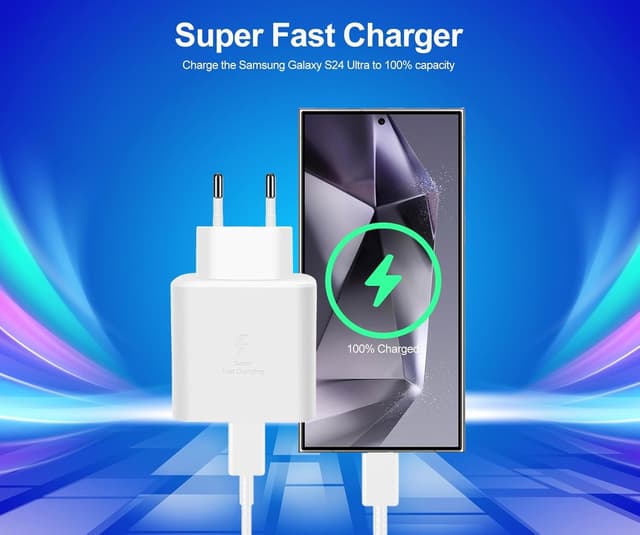 Detalle 2 de 45W USB‑C Schnellladegerät kompatibel mit Samsung