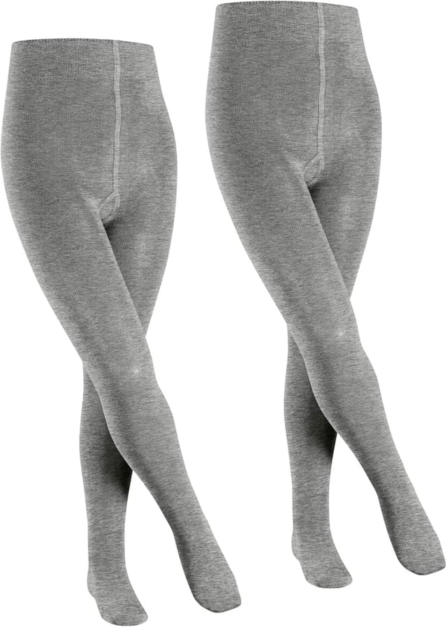 Thumbnail 6 de FALKE Unisex Kids Family 2-Pack Breathable Cotton Tights