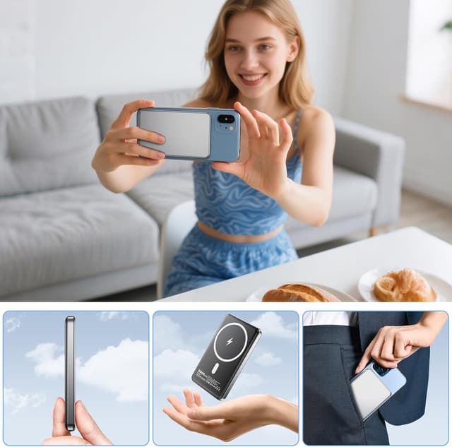 Thumbnail 6 de RWSRW Wireless PowerBank 5000mAh Mini