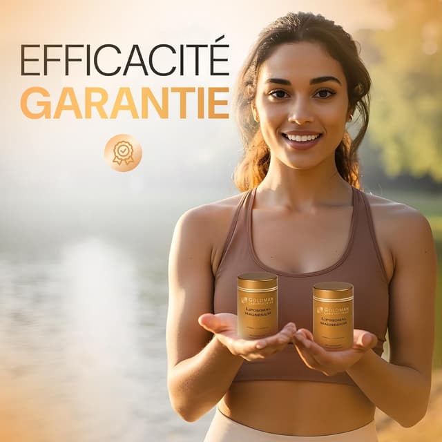 Detalle 2 de Magnésium liposomal Goldman Laboratories – Complexe breveté (90 capsules) à libération lente