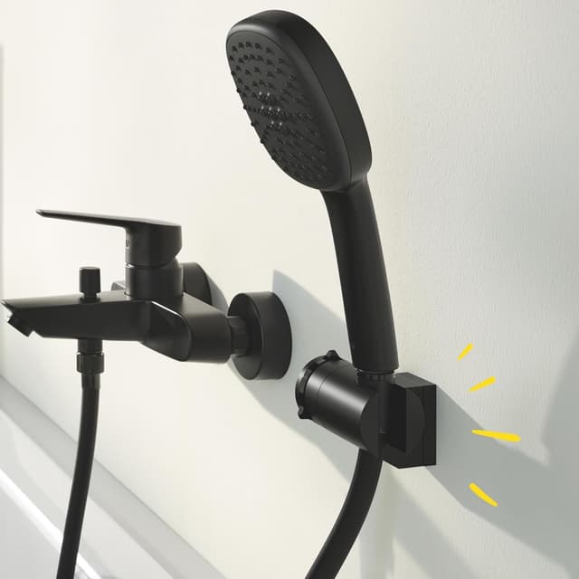 Thumbnail 2 de GROHE Vitalio Universal Quickfix 🚿 Soporte Mural Regulable, Negro Mate