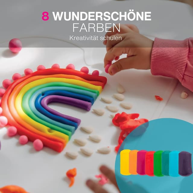 Detalle 2 de Knete Party Set 8x100 g ab 1 Jahr