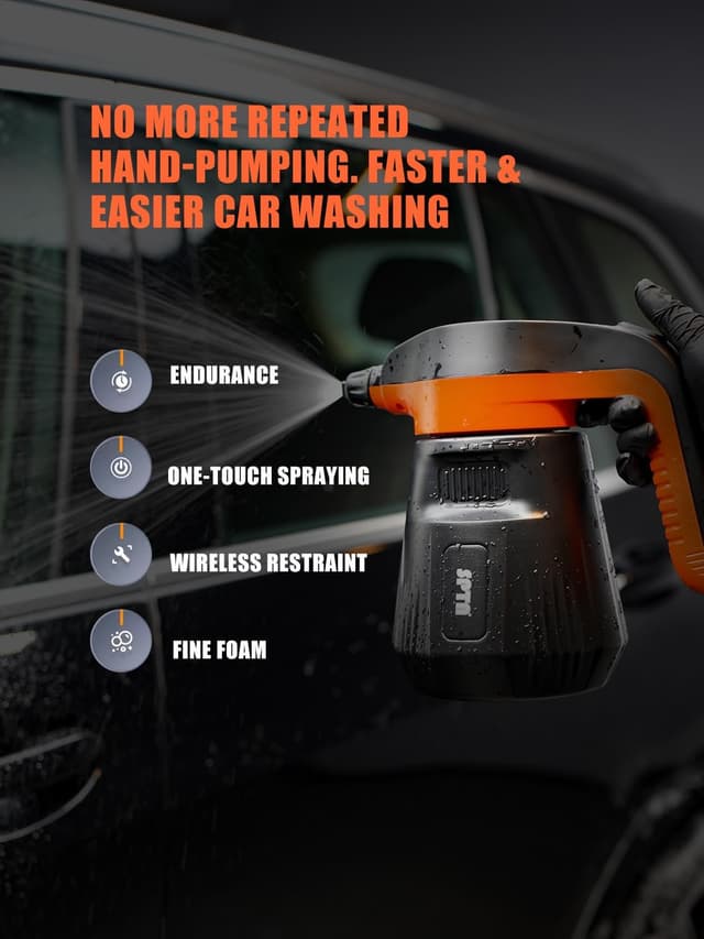 Thumbnail 6 de SPTA Pressure Foam Sprayer 2.25L — Electric Car Foam Sprayer