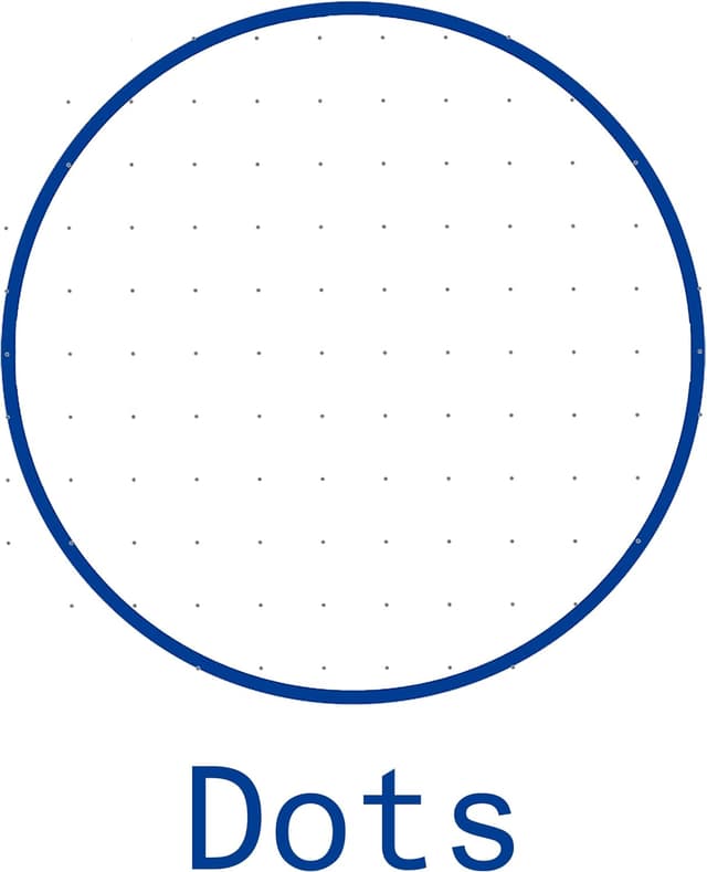 Detalle de Oxford Live & Go Classeur A5 à 4 anneaux mauve pastel avec fermeture élastique et recharge Dots