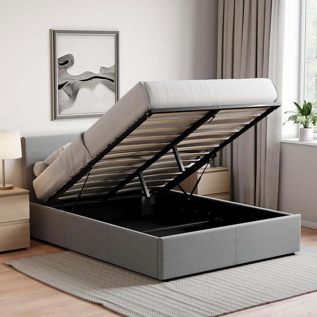 Detalle 1 de Vida Designs Veronica Ottoman Bed 4ft6