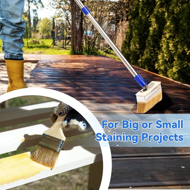 Detalle de Pimekoy Decking Paint Brush 7 inch