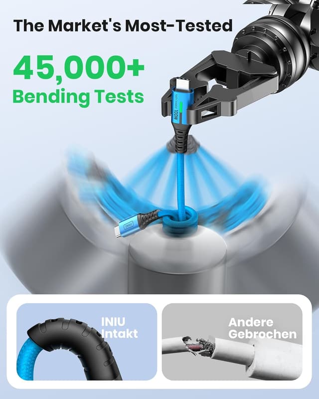 Thumbnail 4 de INIU USB C Ladekabel 100W 2m