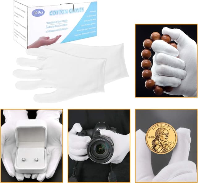 Thumbnail 6 de Cotton Gloves 30 Pcs for Eczema