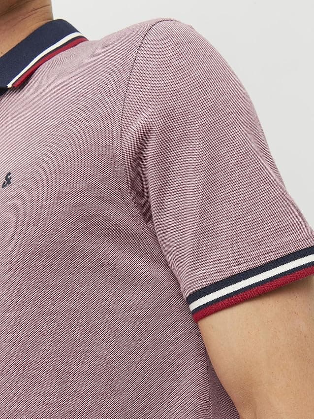Thumbnail 6 de JACK & JONES Jjepaulos Polo hombre talla L rojo 🌟