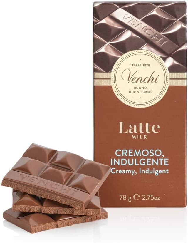 Detalle de Venchi Tavoletta di Cioccolato al Latte 100 g senza glutine