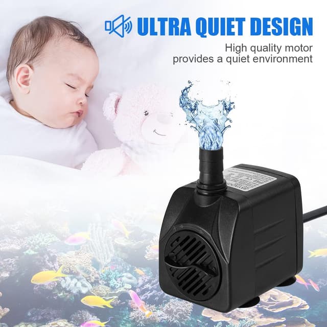 Thumbnail 2 de flintronic Mini Bomba de Agua 16W 800 L/h