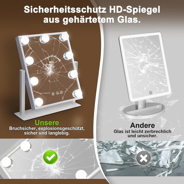 Thumbnail 5 de Mursche Espejo de Maquillaje 9 LED 360°