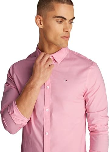 Detalle 1 de Tommy Jeans Camisa Slim Fit Original Stretch XS