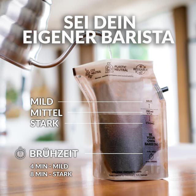 Detalle 2 de Innovatives Kaffee Geschenk Set für Männer & Frauen – 14 Single-Estate & Bio Spezialitäten als Probierset von weltweit