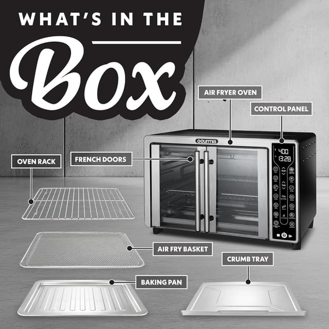 Thumbnail 3 de Gourmia FryFroce 360° 25-Quart Air Fryer