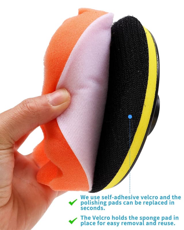 Thumbnail 4 de 80mm Polier Pads 32-tlg Set