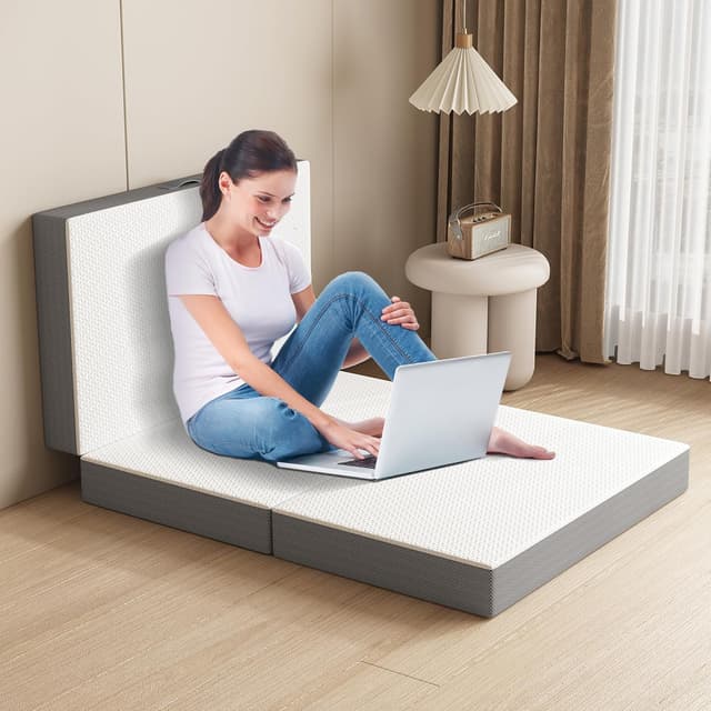 Thumbnail 5 de MOLPHIT Materasso Pieghevole Singolo 75x195x15 cm