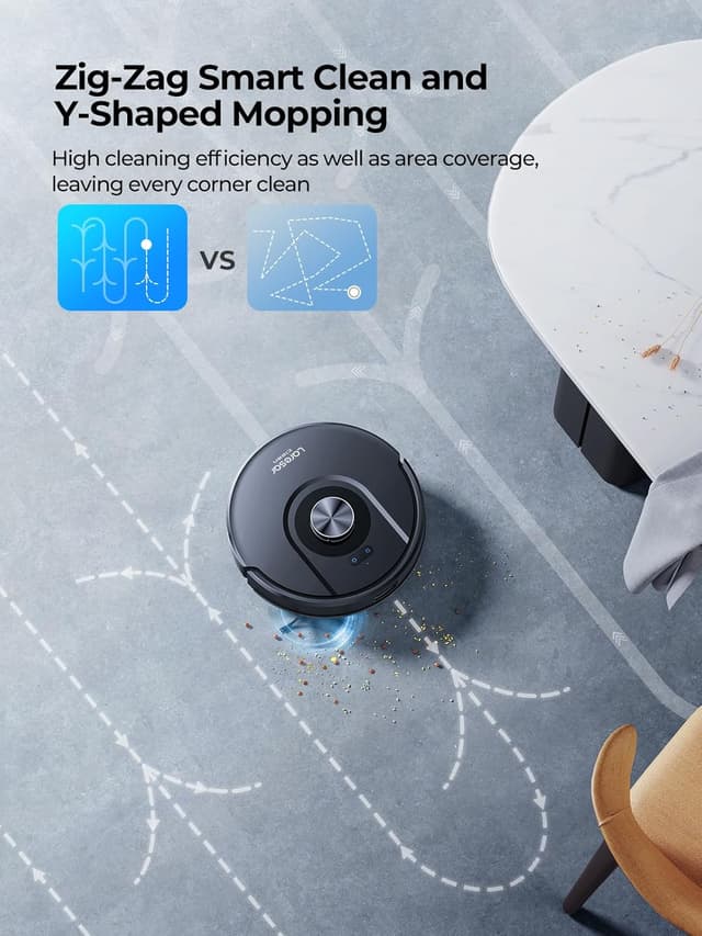 Thumbnail 6 de Laresar Clean Mars01 robot vacuum and mop with Lidar, 7000Pa suction and app/voice control