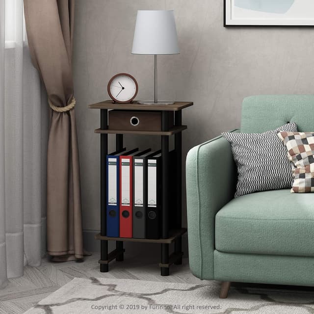 Thumbnail 1 de Furinno Tavolino con Cassetto 39,5x70,41x29,5 cm