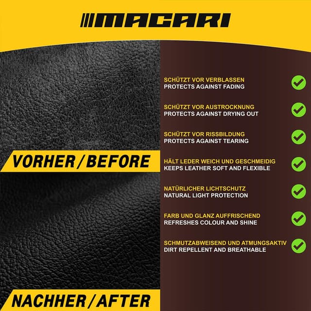 Thumbnail 4 de Macari Lederpflege 500ml Set