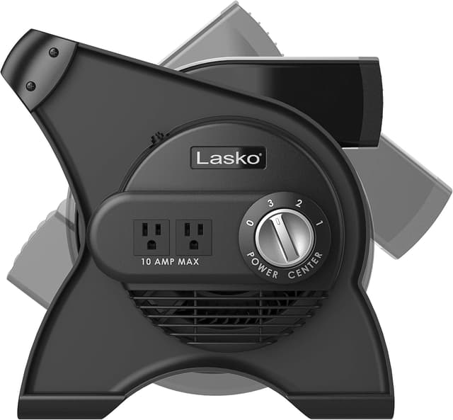 Thumbnail 6 de Lasko U12104 Portable Utility Fan (12-inch, up to 289 CFM) with 3 Speeds and Pivoting Airflow