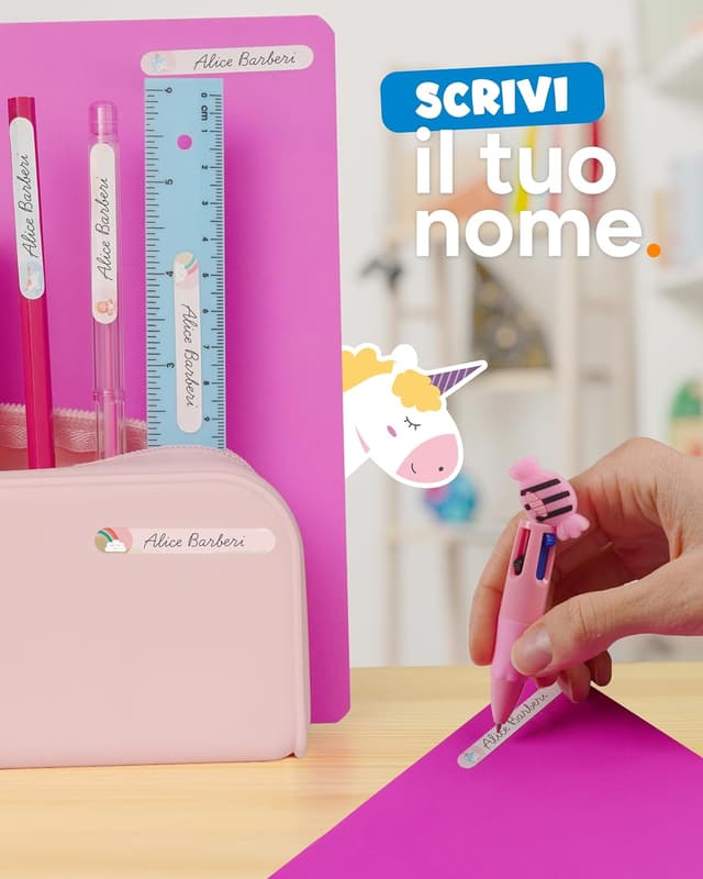 Detalle 2 de Etichette adesive scuola 280 mycustomy