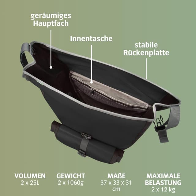 Thumbnail 3 de VAUDE RT Aqua Back Plus Fahrradtasche