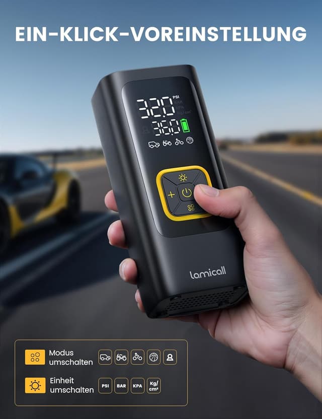 Thumbnail 3 de Lamicall Elektrische Luftpumpe 150 PSI ⛽
