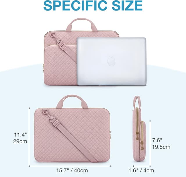 Thumbnail 5 de BAGSMART 15.6-inch Laptop Sleeve with Strap