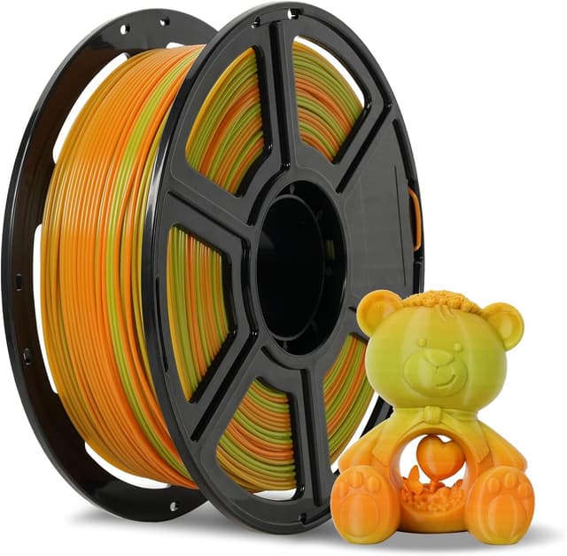 Imagen de FLASHFORGE Filament PLA 1,75 mm 1 kg — Vert & Orange 🎨 en OfertitasTOP