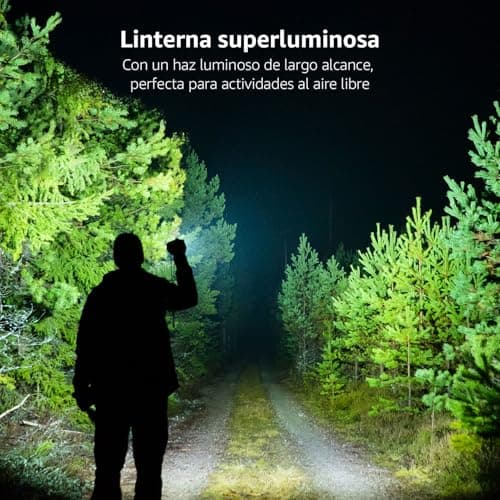 Detalle 2 de Lepro LE2000 linterna LED de alta potencia con zoom y 5 modos (hasta 300 lúmenes) IPX4