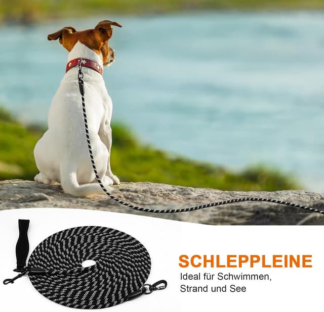 Detalle de Schleppleine für Hunde 5 m mit Reflexion