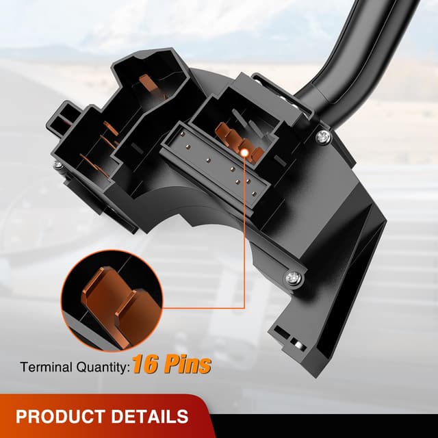 Thumbnail 6 de Nilight Turn Signal Switch (OE Replacement) for 1992-1997 Ford Trucks & Aerostar