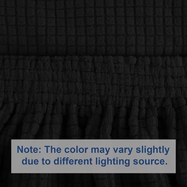 Thumbnail 6 de Ystyle Copridivano 4 posti con braccioli universale antigraffio e antiscivolo, nero