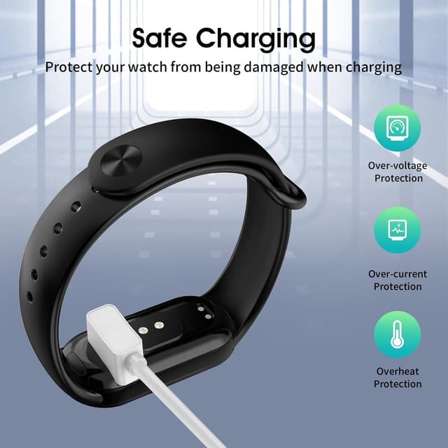Detalle 2 de TiMOVO Magnetic USB Charger 1m for Xiaomi Band 9